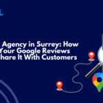 Marketing agency in Surrey guide on creating and sharing Google Reviews link for customers.