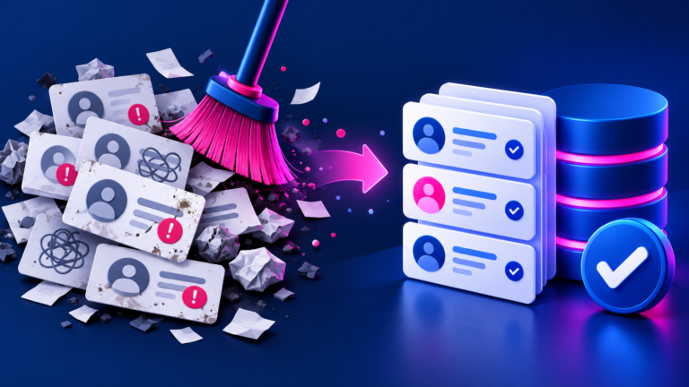 CRM Data Cleanup Before AI Automation: A Practical Checklist